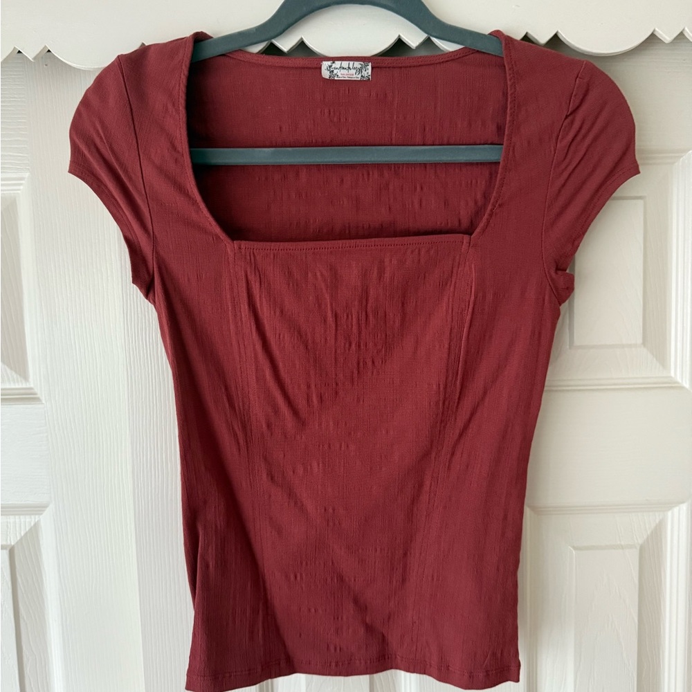 Free People Intimately Square Neck Top